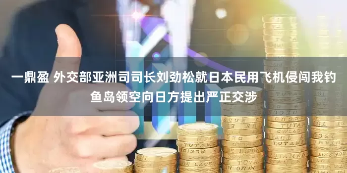 一鼎盈 外交部亚洲司司长刘劲松就日本民用飞机侵闯我钓鱼岛领空向日方提出严正交涉